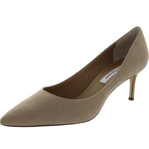 Nina Womens 6 M Tan Almond Pointed Toe Pump Heels NIB ZO1